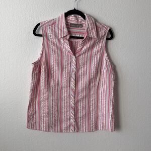 Vintage y2k pink button up